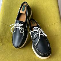 Paraboot パラブーツ BARTH バース デッキシューズ 6 24.5 25.0相当 レザーシューズ_画像1