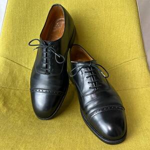 EDWARDGREEN Edward Green made Lloyd Footwear strut chip leather shoes 6.5 E Britain made 24.5 corresponding business Lloyd foot wear 