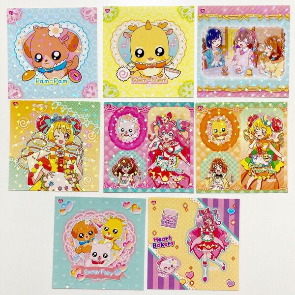 デリシャスパーティプリキュア 第一パン付属シールセット No.31.32.36.39.41.43.45.48 キュアプレシャス