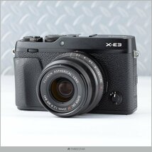 1円～ FUJIFILM X-E3 ブラック水没品 XF 23mm F2 R WR セット ジャンク 故障品_画像1