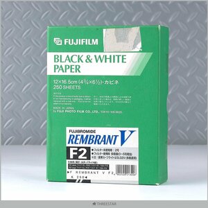 1 jpy ~ FUJIFILM REMBRANT V F2 12×16.5cm mold ne250 sheets monochrome seal . paper long time period preservation goods FUJIBROMIDE