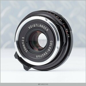 1 jpy ~ Voigtlander COLOR-SKOPAR 35mm F2.5 PII VM M mount LH-4N hood original box M mount Leica 