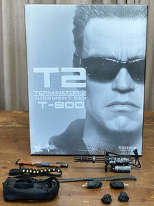 HotToys Movie * master-piece 1/6 T-800 Terminator 2 дополнение разнообразные ружье контейнер есть hot игрушки 