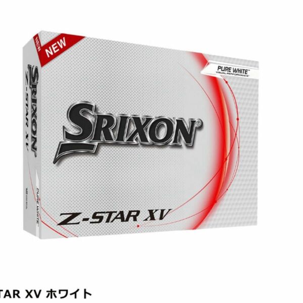 【新品未使用】スリクソン Z-STAR XV 2023USモデル ホワイト ゼットスター