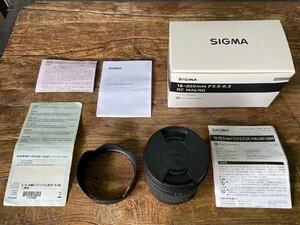 Sigma シグマ 18-300mm F3.5-6.3 DC MACRO OS HSM ニコン用 展示品/動作未チェック品 482