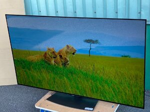 【引き取り限定】シャープ 4T-C65DS1 65V型4K有機ELテレビ 地上・BS・110度CSデジタル 4Kダブルチューナー内蔵 倍速対応 2021年製造 美品