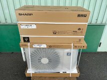 シャープ AY-L40X2-W エアコン L-Xシリーズ ホワイト系 [おもに14畳用 /200V] 未開封品_画像1