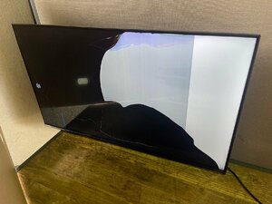 東芝 43V型BS・CS 4Kチューナー内蔵4k液晶テレビ 43C350X 液晶割れジャンク品