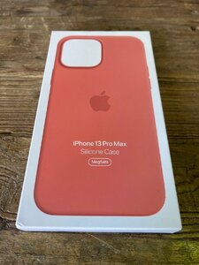 Apple iPhone 【純正】MagSafe対応 iPhone 13 Pro Max シリコーンケース ピンクポメロ MM2N3FE/A ピンクポメロ 未使用品