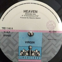 12inch イタリア盤/VIRGIN HEAVEN_画像3