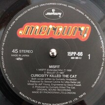 12inch 国内盤/CURIOSITY KILLED THE CAT MISFIT_画像3