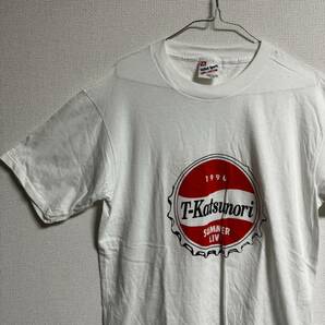 【古着】高橋克典　超レア　半袖Tシャツ　アメリカ製　ホワイト　Lサイズ　只野　匿名係長　90s