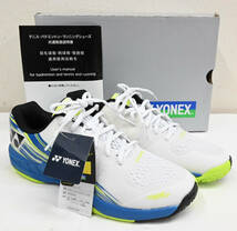 H727●未使用品 YONEX ヨネックス POWER CUSHION AERUSDASH3 GC パワークッション エアラスダッシュ3 SHTAD3GC テニス シューズ 27cm_画像1