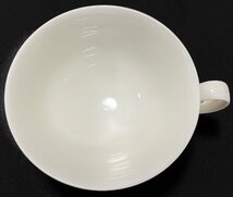 新品同様 ほぼ未使用 Noritake ノリタケ 白磁 ティーカップ コーヒーカップ ソーサー ペア 2客セット 2個セット_画像4