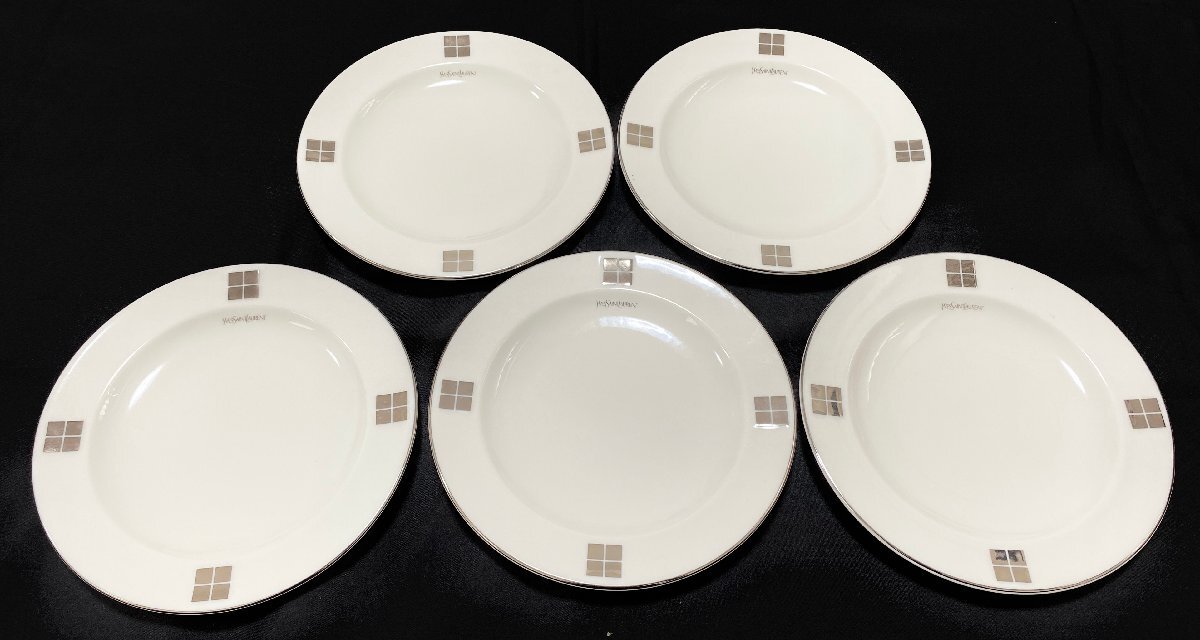 Yahoo!オークション -「イヴサンローラン」(プレート、皿) (洋食 Yahoo!オークション -「イヴサンローラン」(プレート、皿) (洋食