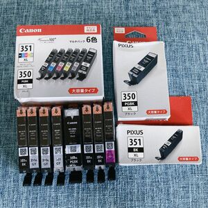 Canon 純正品 BCI-351XL/ 350XL 期限切れ