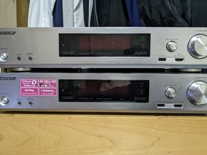 pioneer vsx-s510 2台分　リモコン　電源コード付き