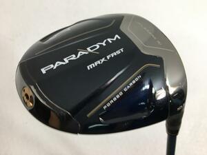 中古 キャロウェイ PARADYM MAX FAST (パラダイム マックス ファスト) ドライバー 2023 (日本仕様) 1W SPEEDER NX 40 for Callaway[4087