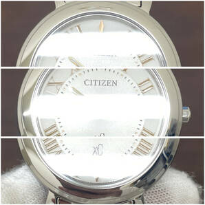 【未使用】 CITIZEN XC ECO DRIVE E111-T025986 シチズン クロスシー エコドライブ 稼働品 クオーツ 腕時計 ステンレス レディースの画像8