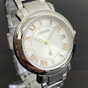 【未使用】 CITIZEN XC ECO DRIVE E111-T025986 シチズン クロスシー エコドライブ 稼働品 クオーツ 腕時計 ステンレス レディースの画像1