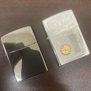 Zippo オイルライター まとめ 計2点 ジッポー ライター 喫煙具 喫煙グッズ 着火確認済み 現状渡し 中古 アンティーク コレクション