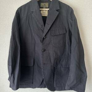 【美品・希少】Nigel Cabourn Main Line Mallory Jacket Halftex SIZE 48 ネイビー 2018SSの画像1