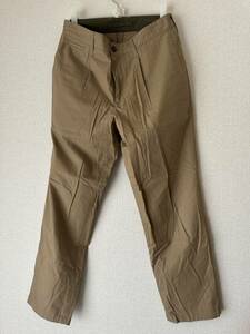 【美品・希少】Nigel Cabourn Main Line Hospital Pant カーキ Twill SIZE 34