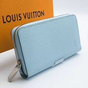 LOUIS VUITTON現行未使用に近い激レアエピシーサイド限定カラー ジッピーウォレット ラウンドファスナーラウンドジップ