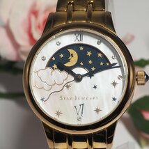 スタージュエリー STAR JEWELRY シェル文字盤 クリスマス限定 レディース 腕時計 箱 カード C440_画像4