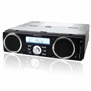 MAXWIN 1DIN мультимедиа панель Bluetooth смартфон подключение смартфон зарядка AM/FM тюнер 3 динамик USB/SD слот 12V часы отображать 1DINSP001