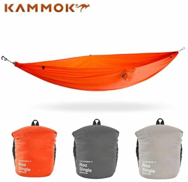 KAMMOK カモック ROO SINGLE ハンモック+延長サスペンションキッド 未使用品