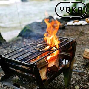 YOKAクッキングファイヤーピット COOKING FIRE PIT 焚き火台 グリルセット