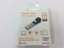 ■5679　Xpand Slimフラッシュドライブ 128GB sandisk au 携帯 スマホ 初期化済_画像1