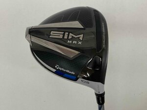 TaylorMade/SIM MAX ドライバー/SPEEDER 569 EVOLUTION 6(SRフレックス)/10.5°