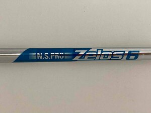 日本シャフト/N.S.PRO ZELOS 6(Uniフレックス) ※ユーティリティ用※ 中古シャフト/タイトリスト用スリーブ付き