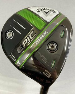 Callaway/EPIC MAX #3 フェアウェイ/エピック マックス/Speeder EVOLUTION6 FW 40-SR(SRフレックス)/15°