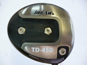 ジェイジーイー/JBeam TD-450ドライバー/ジェイビームTD-450/ツアーAD　TP-6S(Sフレックス)/10°