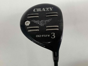 CRAZY/CRAZY CRZ FIT FW #3 フェアウェイウッド/CRAZY regenesis Royal Decoration Fairway(R2フレックス)/15.5°