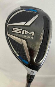 TaylorMade/SIM MAX #5 ユーティリティ/LOOP HYBRID 70(Sフレックス)/25°