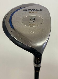 HONMA/BERES MG712 #9 フェアウェイウッド/ARMRQ B49 2star(Rフレックス)/24°