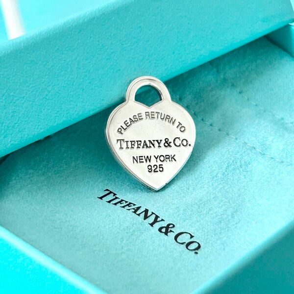 ティファニー　リターントゥ　ハート　ペンダント　トップ　ネックレス　Tiffany シルバー　美品