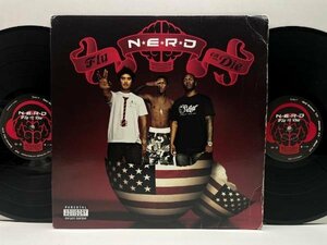 2LP '04年オリジ【UK&EU共通プレス】N.E.R.D Fly Or Die (Virgin) w/ Pharrell Williams, Chad Hugo, Shay Haley 不朽の名作 2ndアルバム