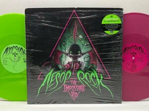 シュリンク付き!!【大判ポスター／DLコード付属】2LP カラーヴァイナル仕様 AESOP ROCK The Impossible Kid 激動の人生綴るコンシャス傑作