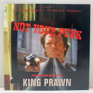 【激渋UKルーツ・ミクスチャー】UK Only 7インチ KING PRAWN Not Your Punk / Big A Little A ('97 Words Of Warning) Ska Punk, Mixture