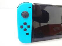 中古 Nintendo Switch 有機ELモデル HEG-001 本体 ネオンブルー ネオンレッド 動作OK 初期化済_画像4