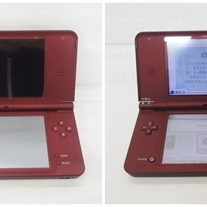 中古 Nintendo 任天堂 DSi LL UTL-001 ワインレッド 稼働品の画像3