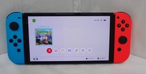 中古 任天堂 Switch 有機ELモデル HEG-001 ネオンブルー ネオンレッド 本体 ACアダプタ 動作OK 初期化済_画像4