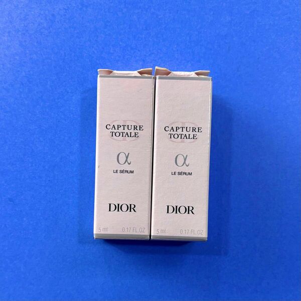 送料無料■新品 クリスチャンディオール Christian Dior カプチュール トータル ル セラム 5ml 2個 10ml