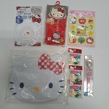 ★未使用有 SANRIO HELLO KITTY My Melody KUROMI グッズ 大量セット まとめて ぬいぐるみ 時計 皿 サンリオ ハローキティ マイメロ★_画像8