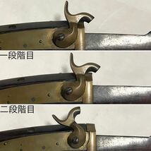 管打ち式銃　火縄銃　無銘　長さ131.7cm　古式銃　鉄砲　甲冑　武具　日本刀　刀　刀剣　骨董品　砲術　パーカッション　ライフル　幕末_画像6